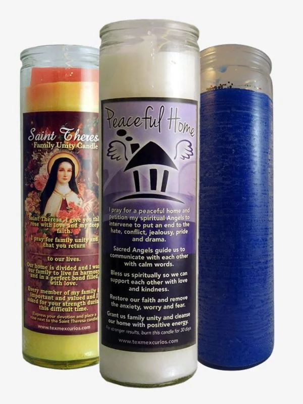 Peaceful Home candle altar combo