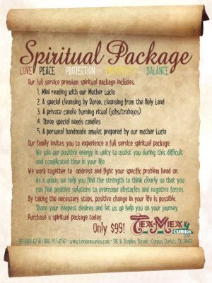TMC Flyer Spiritual Package 2019