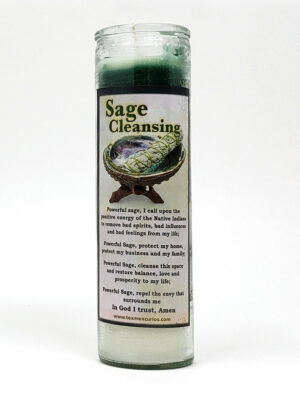 Sage cleansing Triple Strength Candle