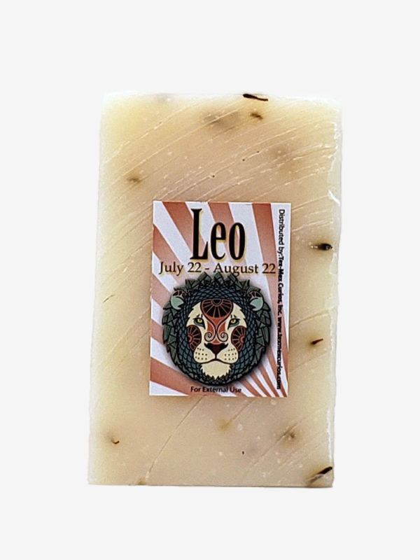 Leo Zodiac Soap