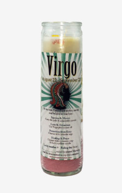 Virgo Zodiac Candle