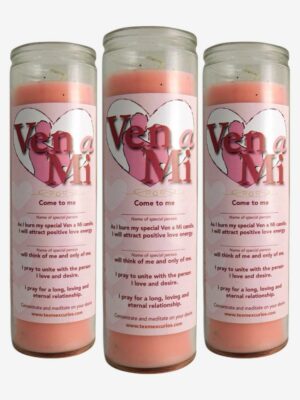 Ven a Mi Fixed candles for Attraction