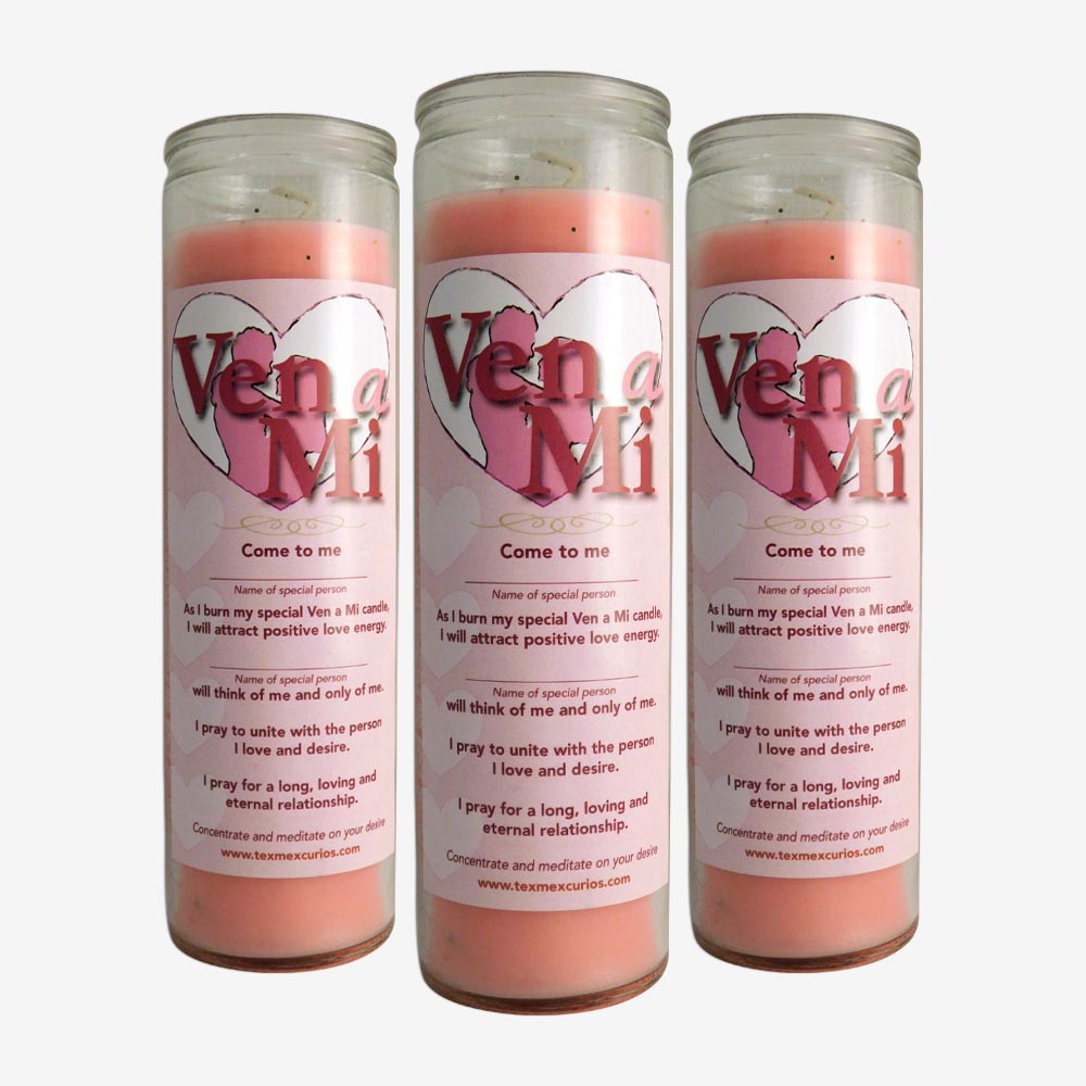 Ven a mi fixed candle set for attraction