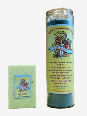Jezebel Soap & Fixed Candle to Block interference ~ Powerful Mexican Magic