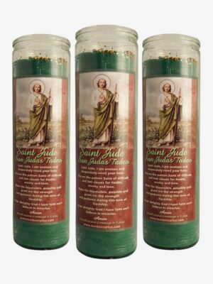 Saint Jude candles set for miracles