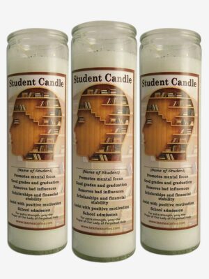Student fixed candle set for good grades