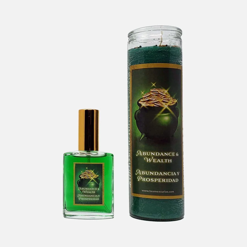 Abundance Spray and Candle Set