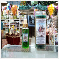 Set de Spray y Velas Martín Caballero con lámparas sobrepuestas