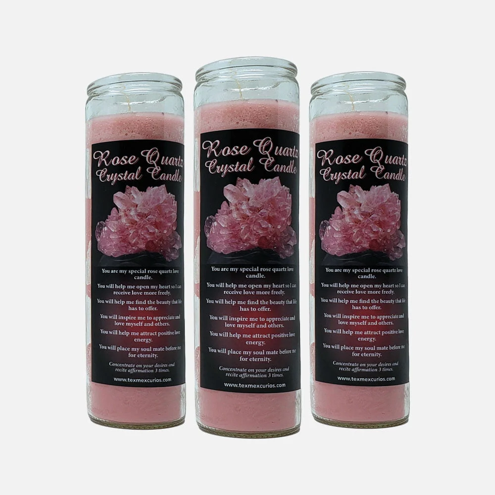 Rose Quartz Candles