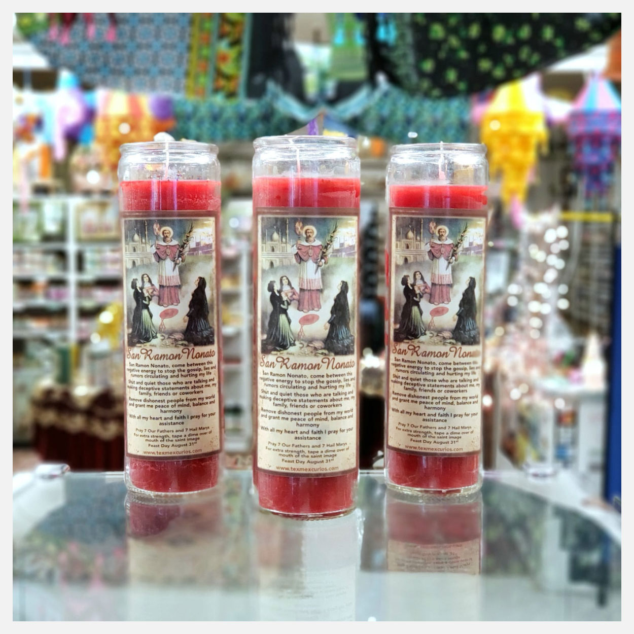 San-Ramon-candles-with-lamps-overheard San Ramon candles with lamps overheard