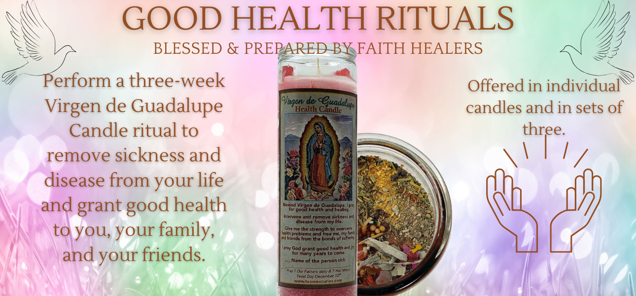 Virgen de Guadalupe candle ritual