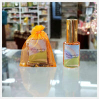 Conjunto de amuleto y perfume Abre Camino con lámparas sobrepuestas